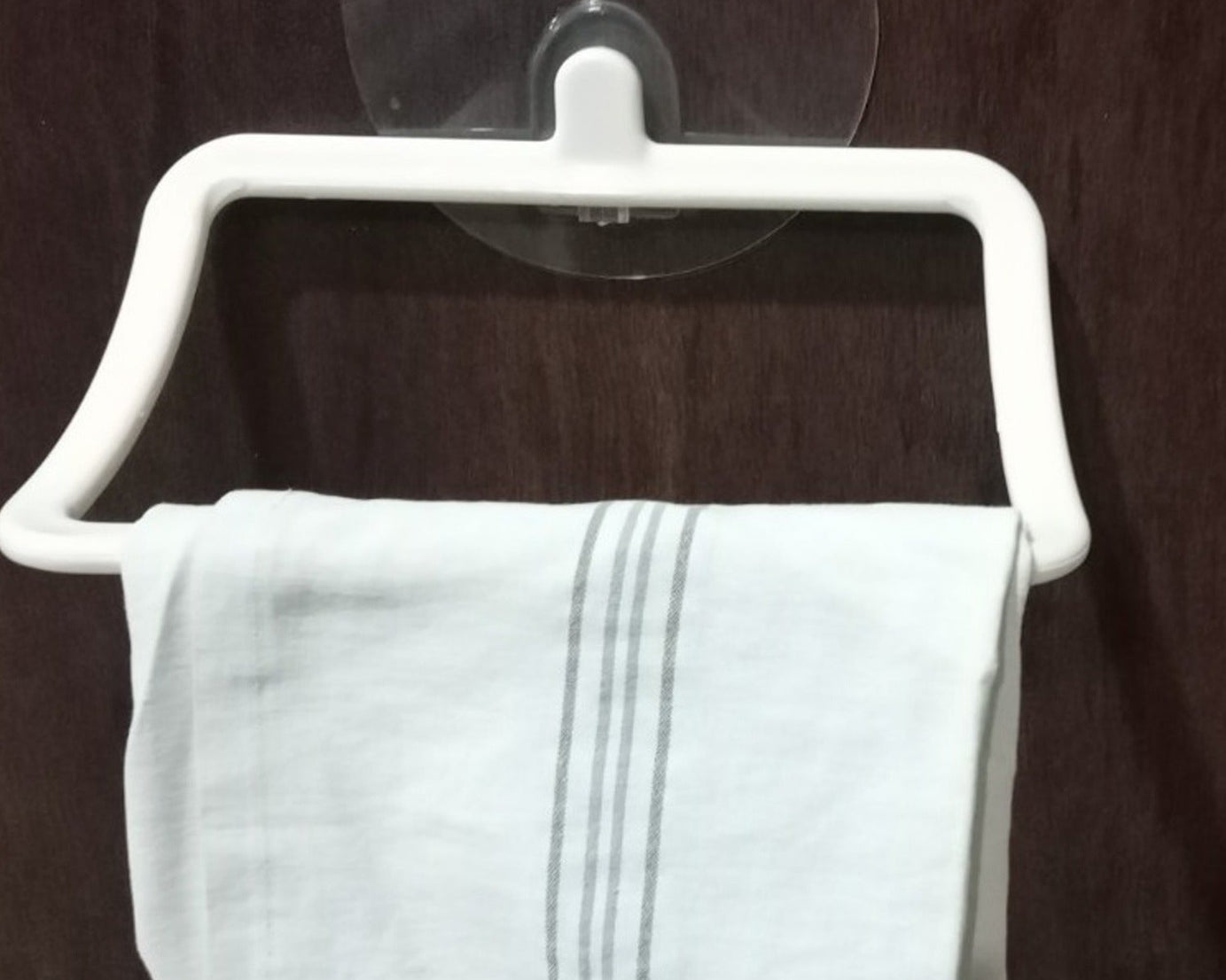 Multi-Purpose Self Adhesive, Strong Sticker Self Adhesive Wall Mounted Hand Towel Holder/Hanger