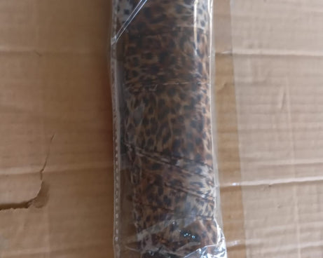 Leopard Shape 3-Fold Sun & Rain Protective Foldable Umbrella (1 Pc)