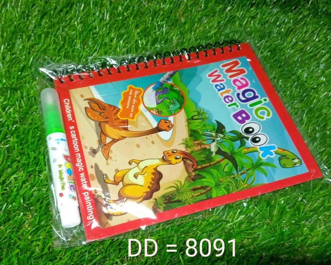 Interactive water doodle book for kids