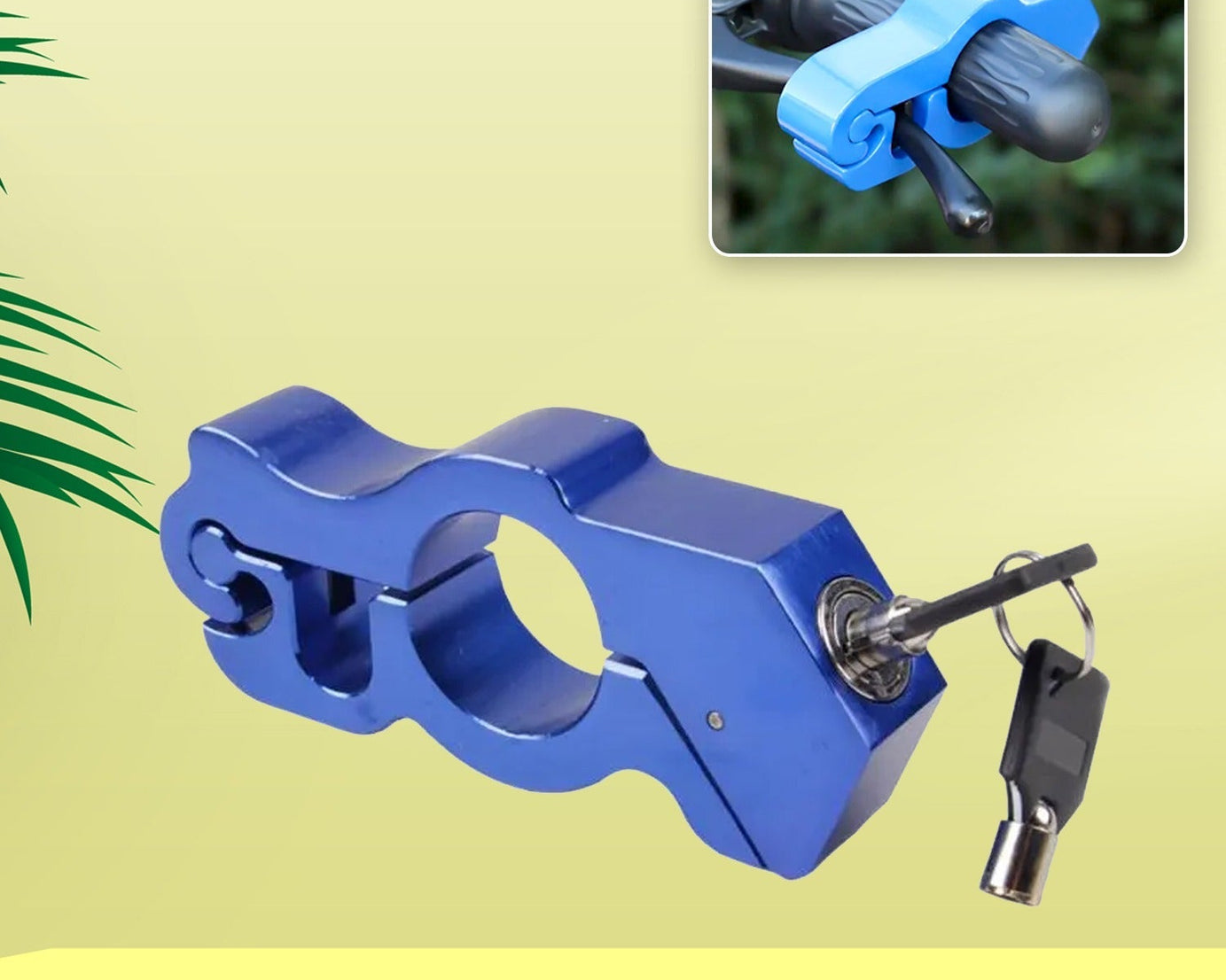 Handlebar security lock