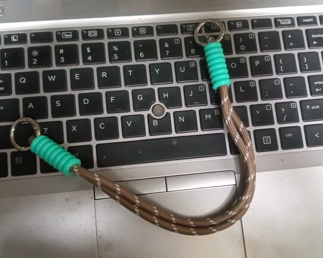 Multipurpose Two Sided Adjustable Hand Wrist Strap Lanyardwith Cellphone, Phone Strap (1 Pc / 14.5 Inch / Multicolor)