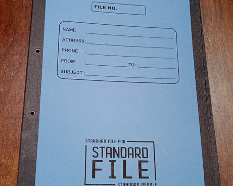 Standard file plastic clip, File Folder Paper Holder Documents File (35×26 Cm / 1 Pc / MOQ :- 4 Pc)