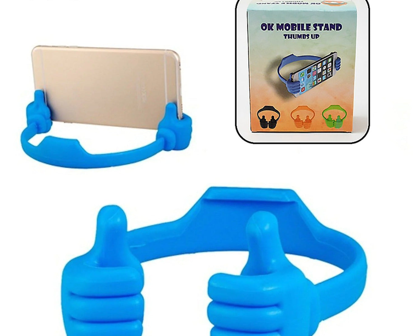 Hand Shape Mobile Stand used in all kinds of places including household and offices as a mobile supporting stand (1 Pc / With Color Box) 