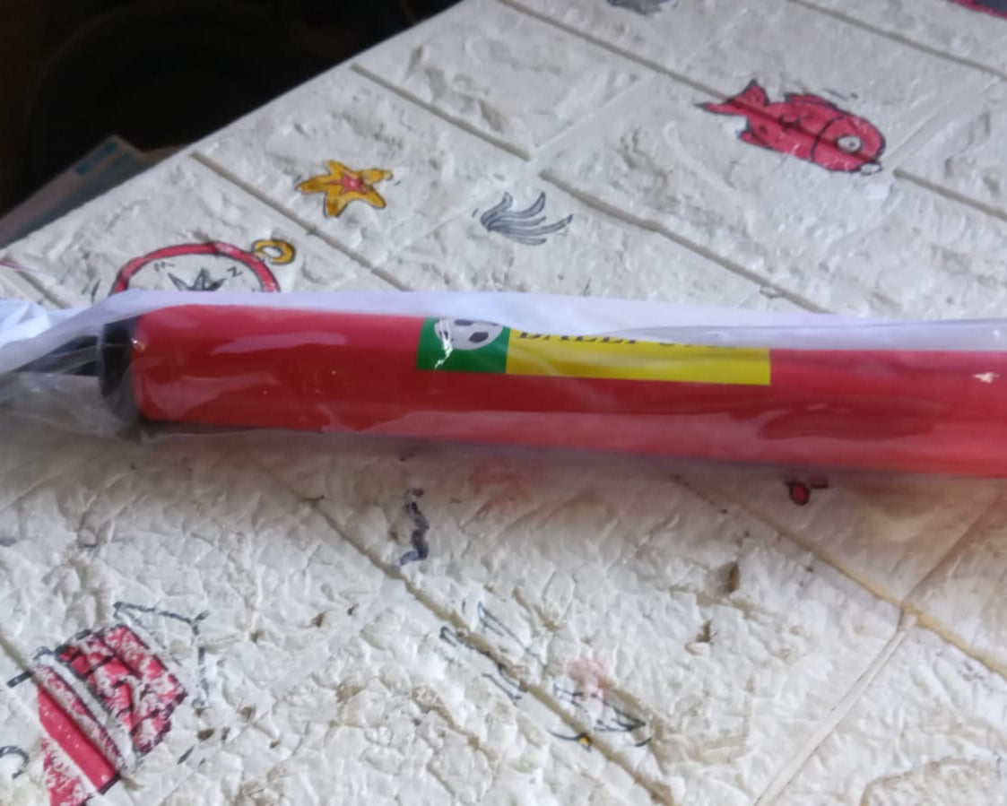 Inflator Air Ball Pump Soft Bouncing Ball Development Kids Toy, Sports Plastic Pump for Soccer, Basketball, Football, Volleyball Ball (24 CM & 33.5 Cm)