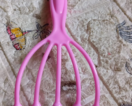 0268 Scalp Massager Handheld Portable Head Massager Deep Relax and Pressure Relief in Office Household and Tour & Father’s Day and Mother’s Day Gifts for Home Relaxation (1 Pc )