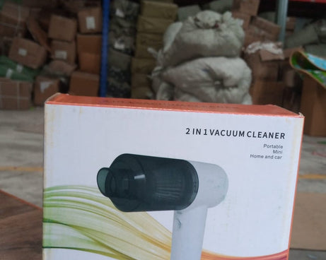 Vacuum Cleaner Dust Collection  2 in 1 Car Vacuum Cleaner 120W High-Power Handheld Wireless Vacuum Cleaner Home Car Dual-use Portable USB Rechargeable