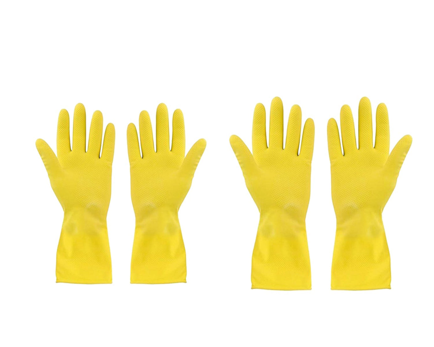 Medium yellow gloves for cleaning and gardening