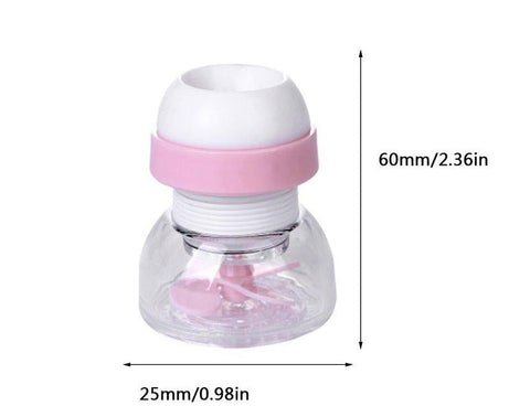 Adjustable faucet head, water-saving device