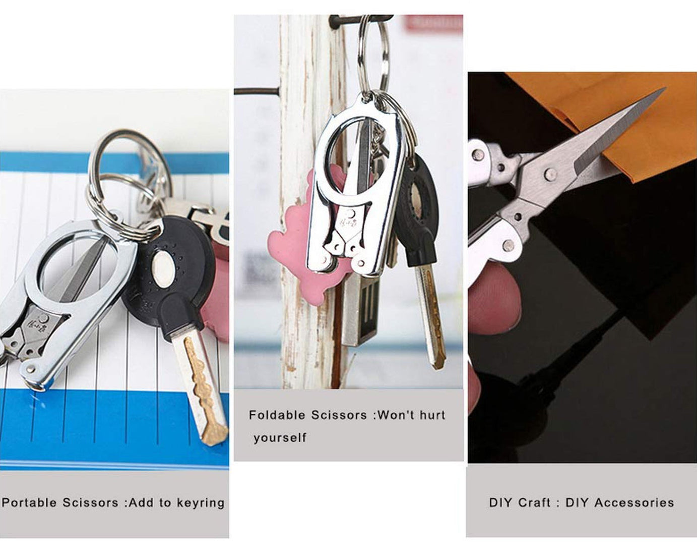 3.5 inch folding scissors for use