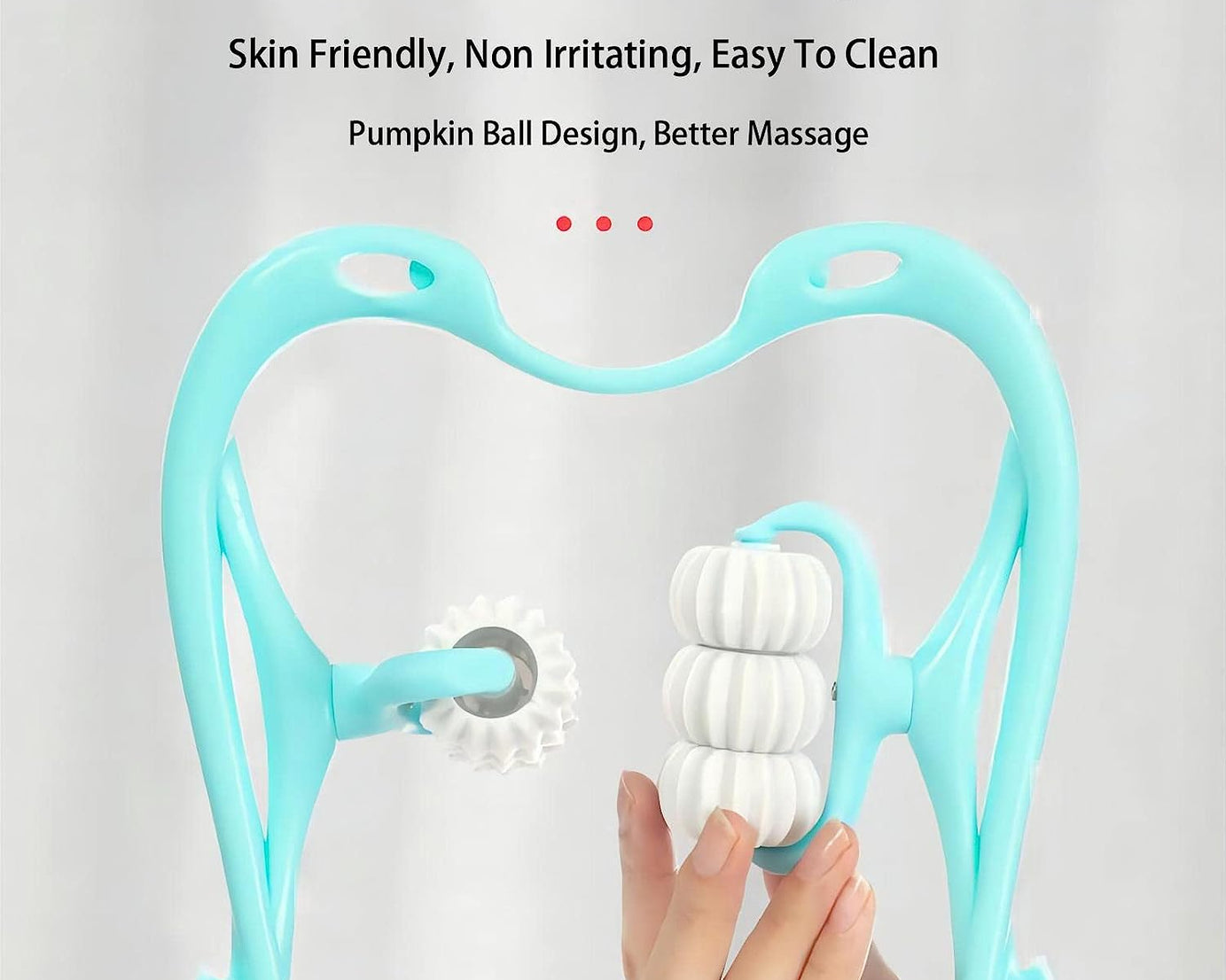 Neck & Shoulder Massager: Portable Relief for Back, Waist & More (1 Pc)
