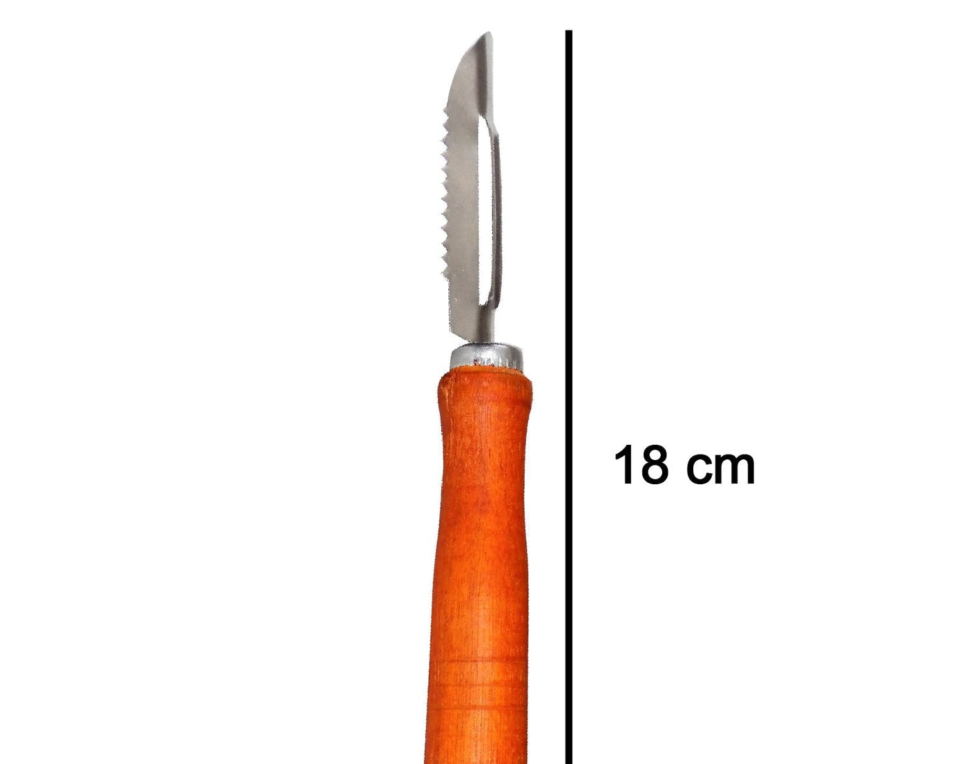 Wooden handle peeler, efficient for vegetables