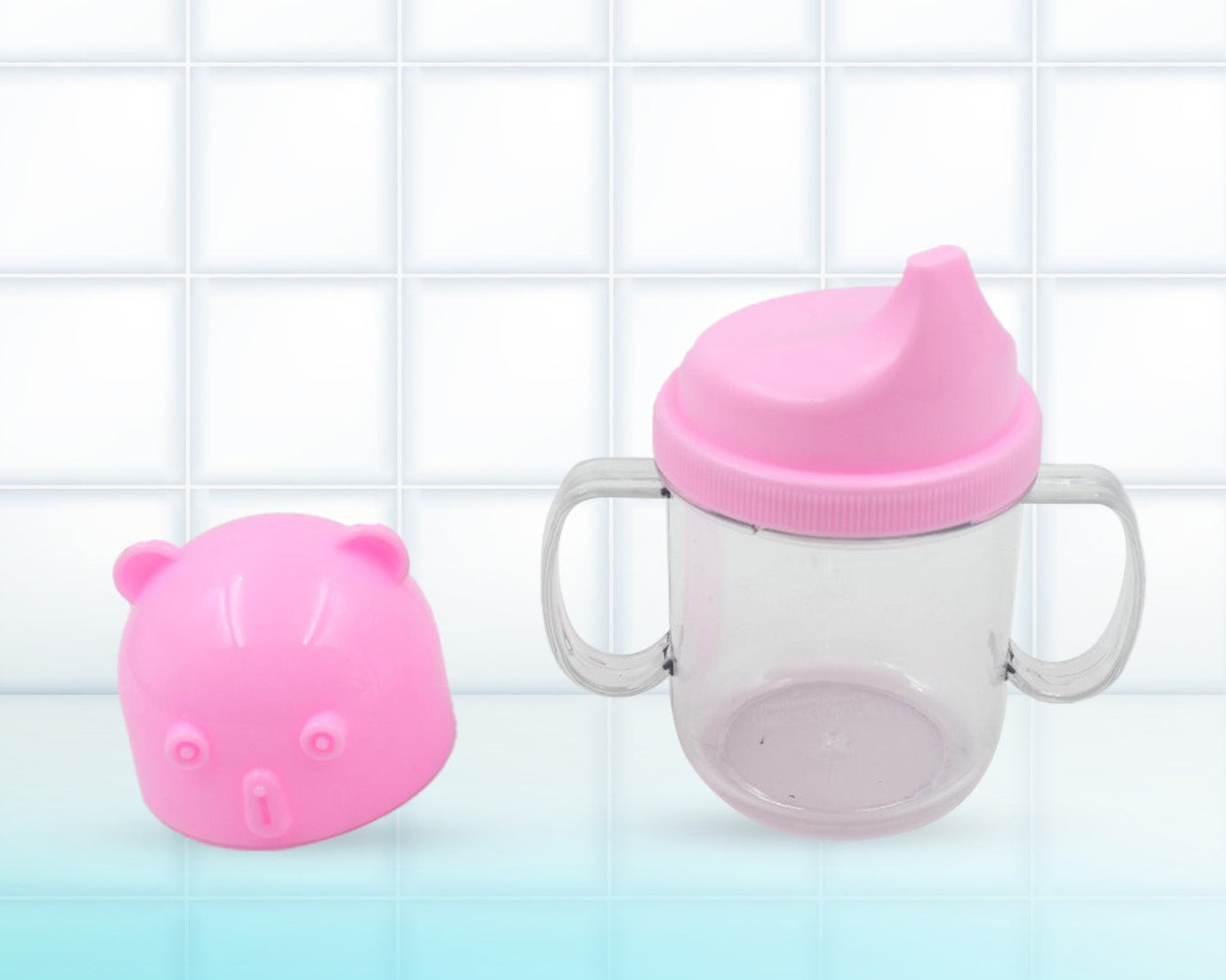 Baby Milk Mug Sippy Cup Baby Mug, Leakproof, Mug For Kids Lightweight, Nursing, Dishwasher Safe Mug (250 Ml / 1 Pc)