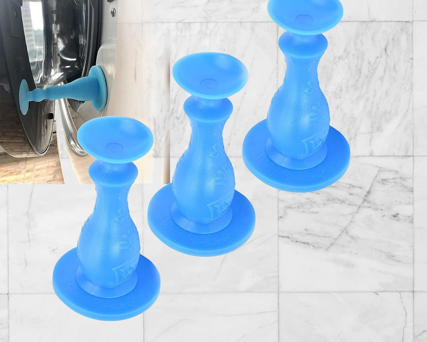 Multifunction Washer Door Stopper, Rubber Front Load Washing Machine Door Holder Prop for Family Use, Washing Machine Accessory