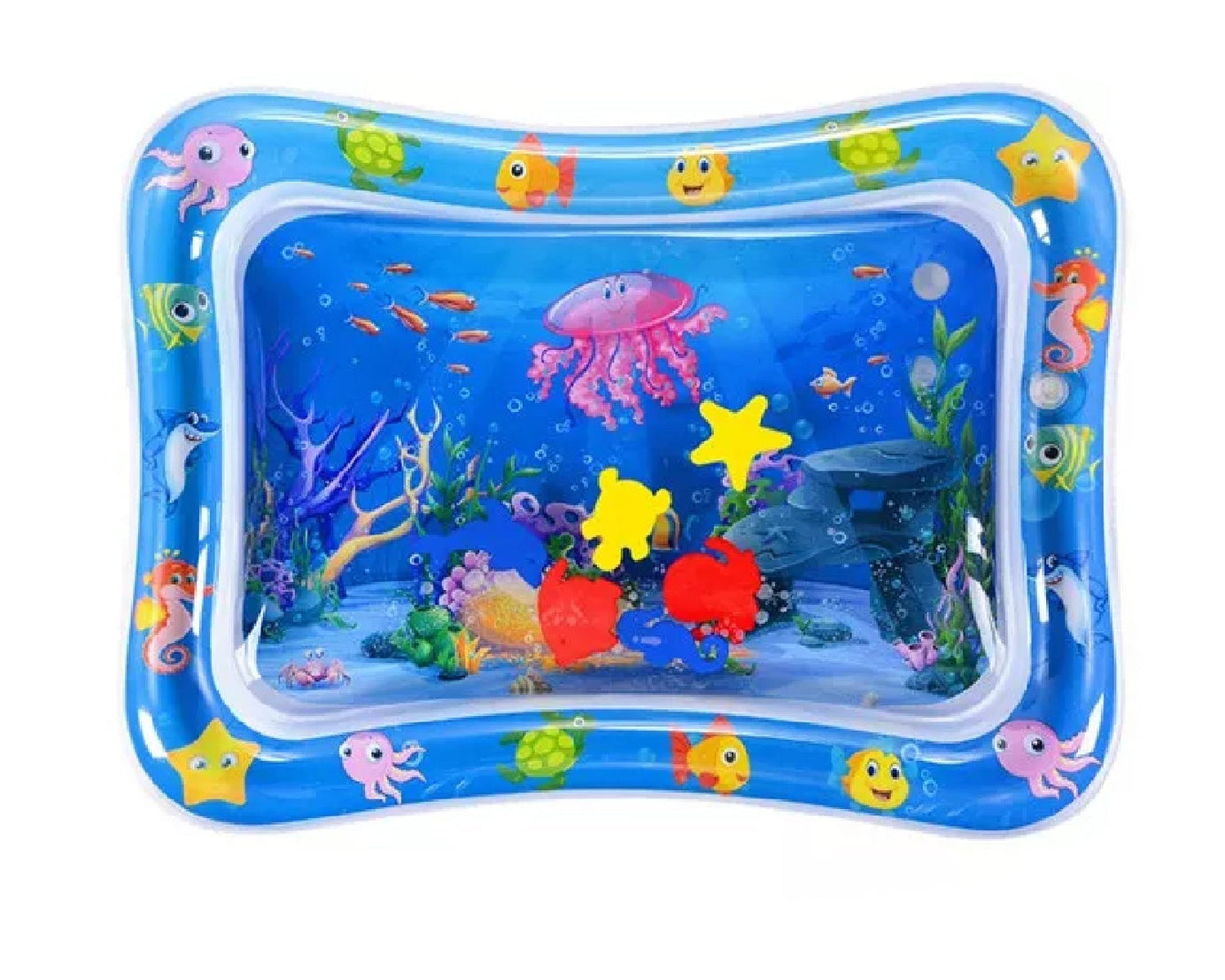 Water mat for babies activity center