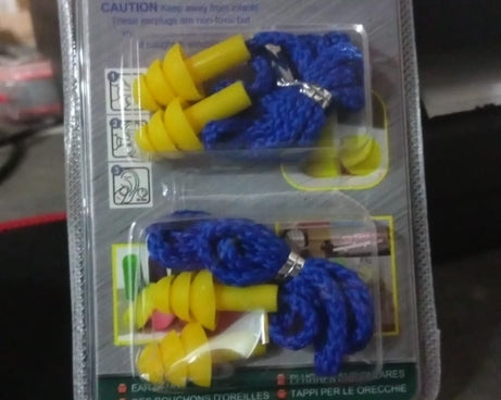 Soft Silicone Ear Plugs Hearing Protection (2 Pc Set)