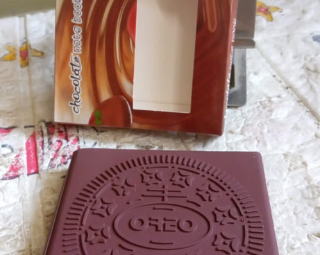 Chocolate Diary Notebooks Original Chocolate Smell Writing Practice Book Early Learning Copybook Premium Chocolate Book (1Pc / Book / 80 Pages) 