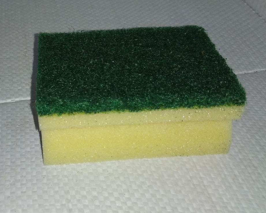 2 in 1 kitchen scrub sponge, for sink and bathroom cleaning