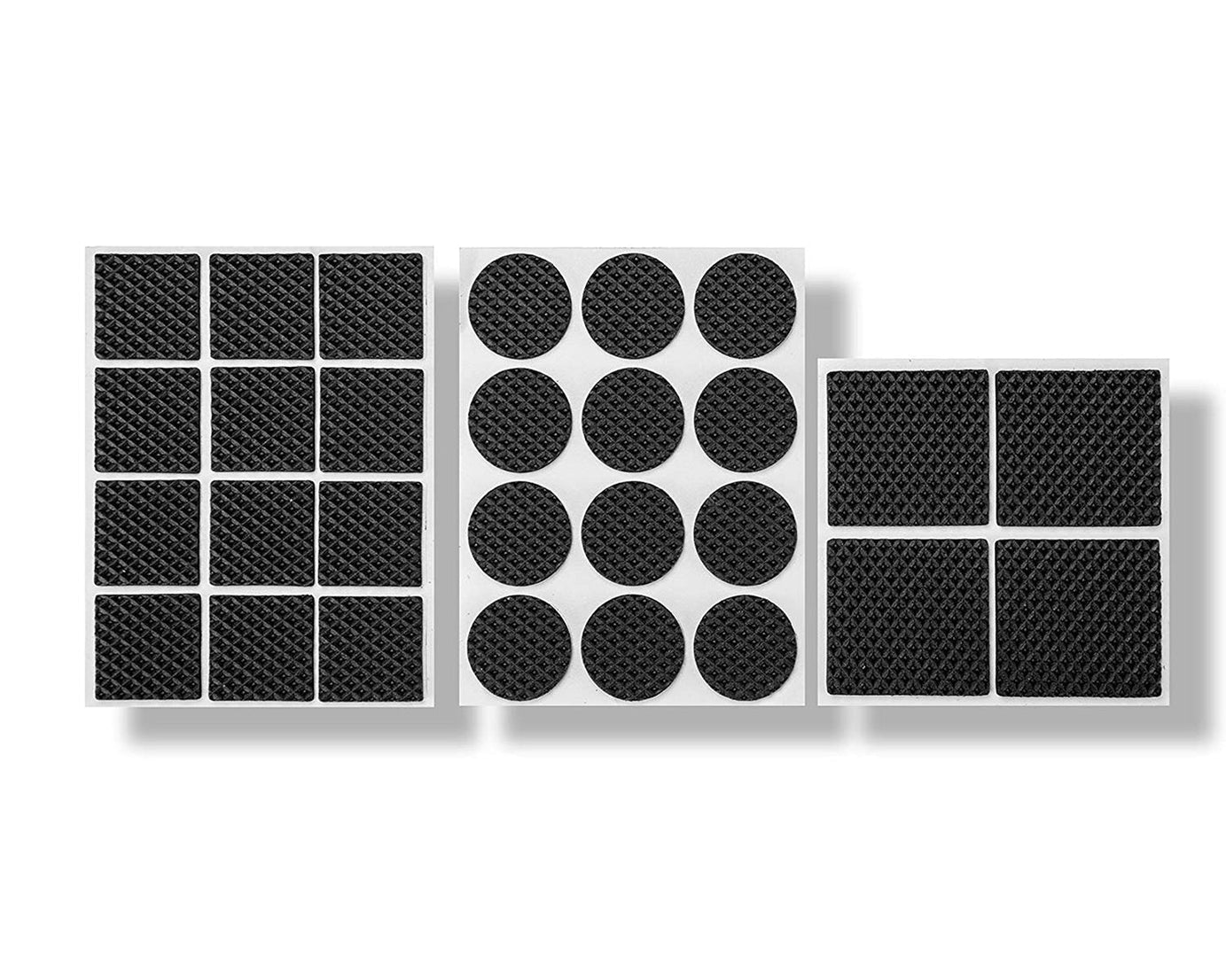 28 pc Rubber furniture Pads Self Sticking Non Slip Furniture Noise Insulation Pads