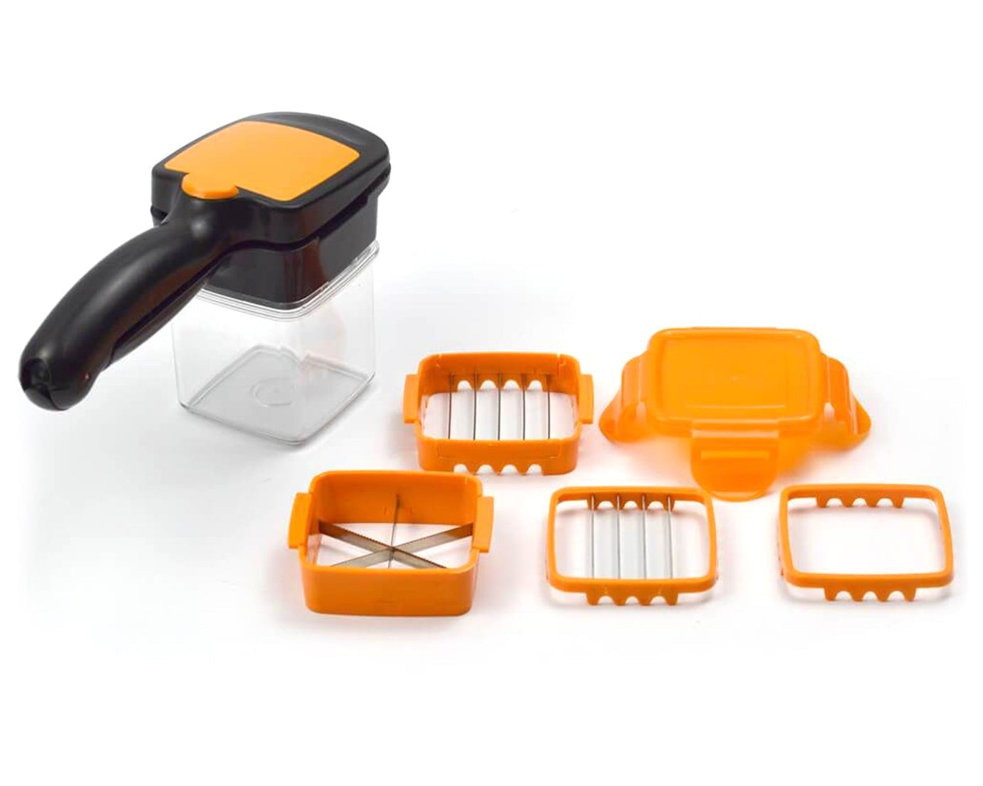 High-quality nicer dicer for cutting various food items.