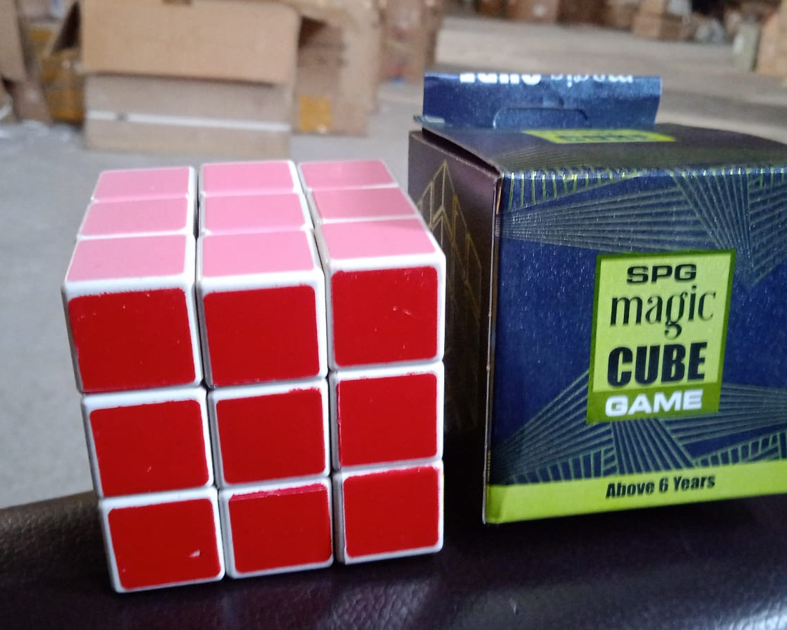 0869 3x3x3 Cube Solving Kit - Includes Cube, Formula Sheets, Perfect for Beginners and Enthusiasts, 3d puzzles game | rubick cube puzzle cubes | rubix cube (1 Pc )