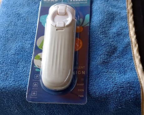 Dual-Use Knife and Peeler, 2-in-1 Stainless Steel Blades Wiith case (1 Pc)