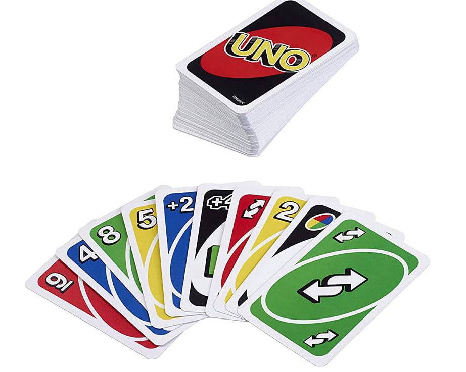 UNO Pixar anniversary edition card game with 112 cards