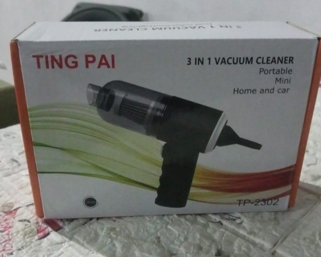 3 in 1 Car Mini Vacuum Cleaner with Blower Wireless Portable Rechargeable Handheld High Power Suction Vacuum Cleaning Machine for Home Car Computer Keyboard Cordless Air Blowing Dusting