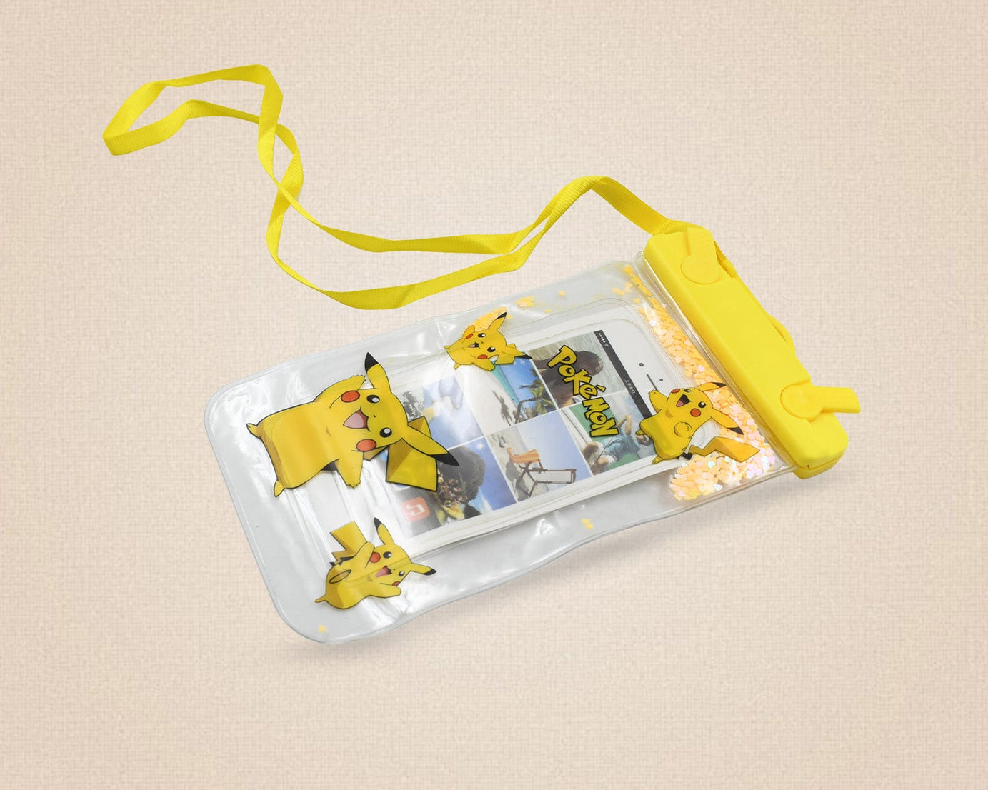 Mix Color Dust Proof rain Pouch Waterproof Plastic Mobile Cover With Belt Waterproof Phone Pouch, Large Phone Waterproof Case Underwater Dry Bag for All Android and iPhone Models