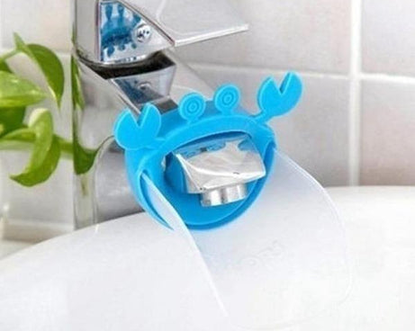 Faucet Extender | Easy Use for Hand Washing for Kids, Toddlers, Babies and Children |  Silicone Sink  Handle Extender | Fun Hand-Washing Solution | Cute Duck Mouth Design Wash Helper Bathroom Sink for Babies and Children (1 Pc)