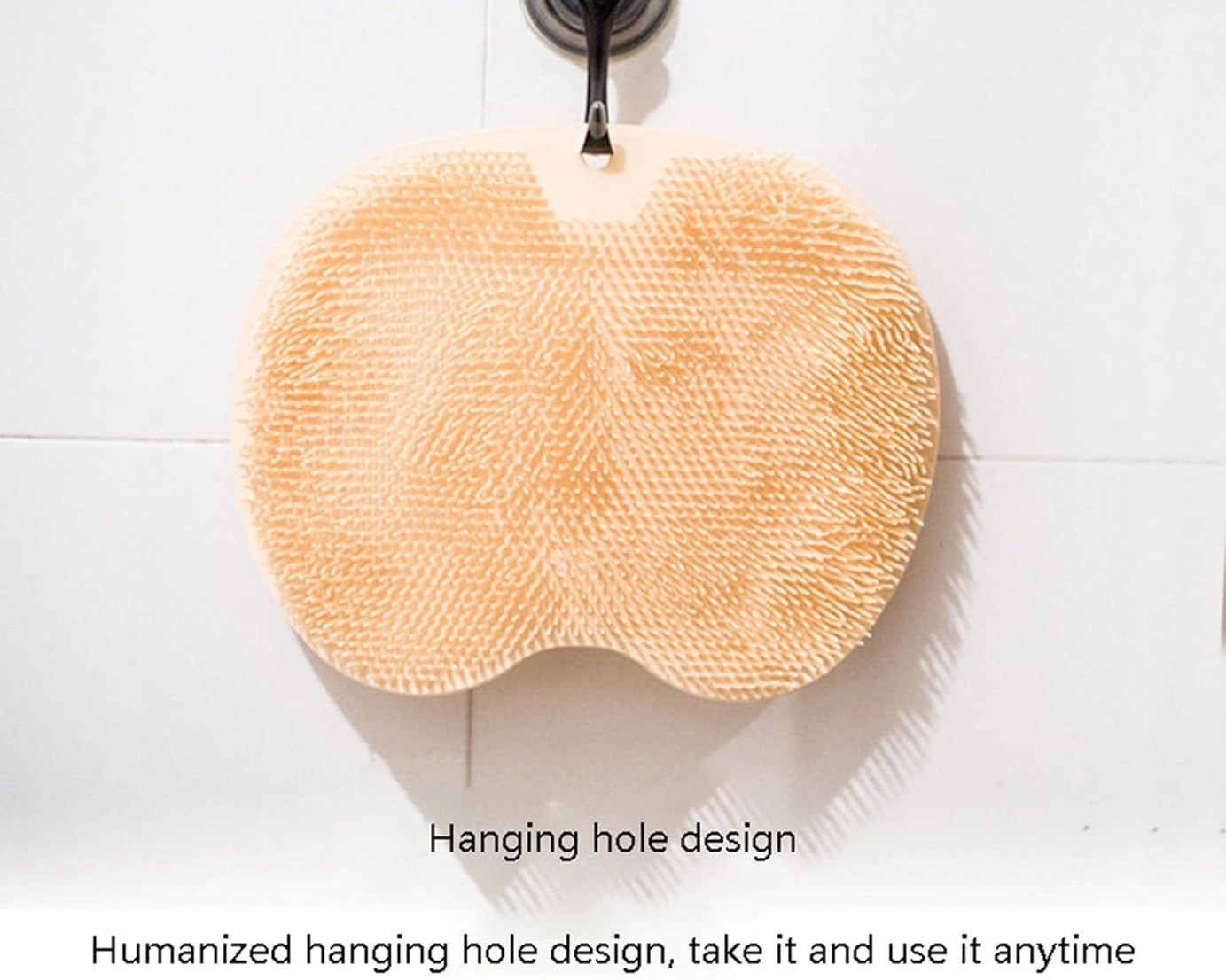 8549 Silicone Bath Massage Cushion with Suction Cup, Shower Foot Scrubber Brush Foot Bath Mat Scrubber, Anti-Slip Exfoliating Dead Skin Massage Pad Lazy Wash Feet Bathroom Mat