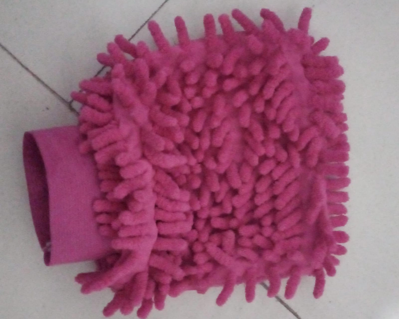 Mixed color microfiber hand duster