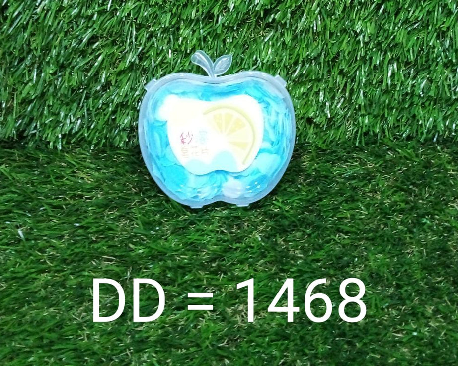 Collection of apple-shaped soap sheets