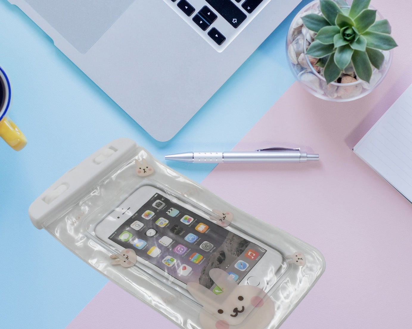 Mobile Cover Pouch Transparent Waterproof Sealed Plastic Smartphone Protective Pouch Cover/Bag for All Mobile Phones