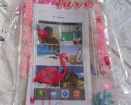 Mix Color Dust Proof rain Pouch Waterproof Plastic Mobile Cover With Belt Waterproof Phone Pouch, Large Phone Waterproof Case Underwater Dry Bag for All Android and iPhone Models