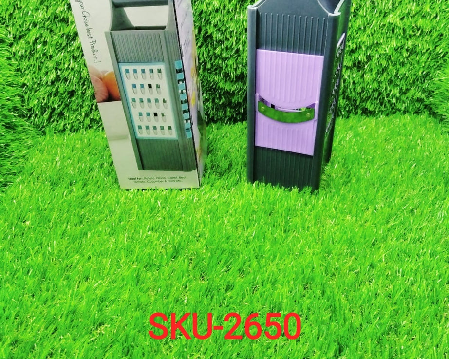 Four-in-one grater and slicer for versatile kitchen applications