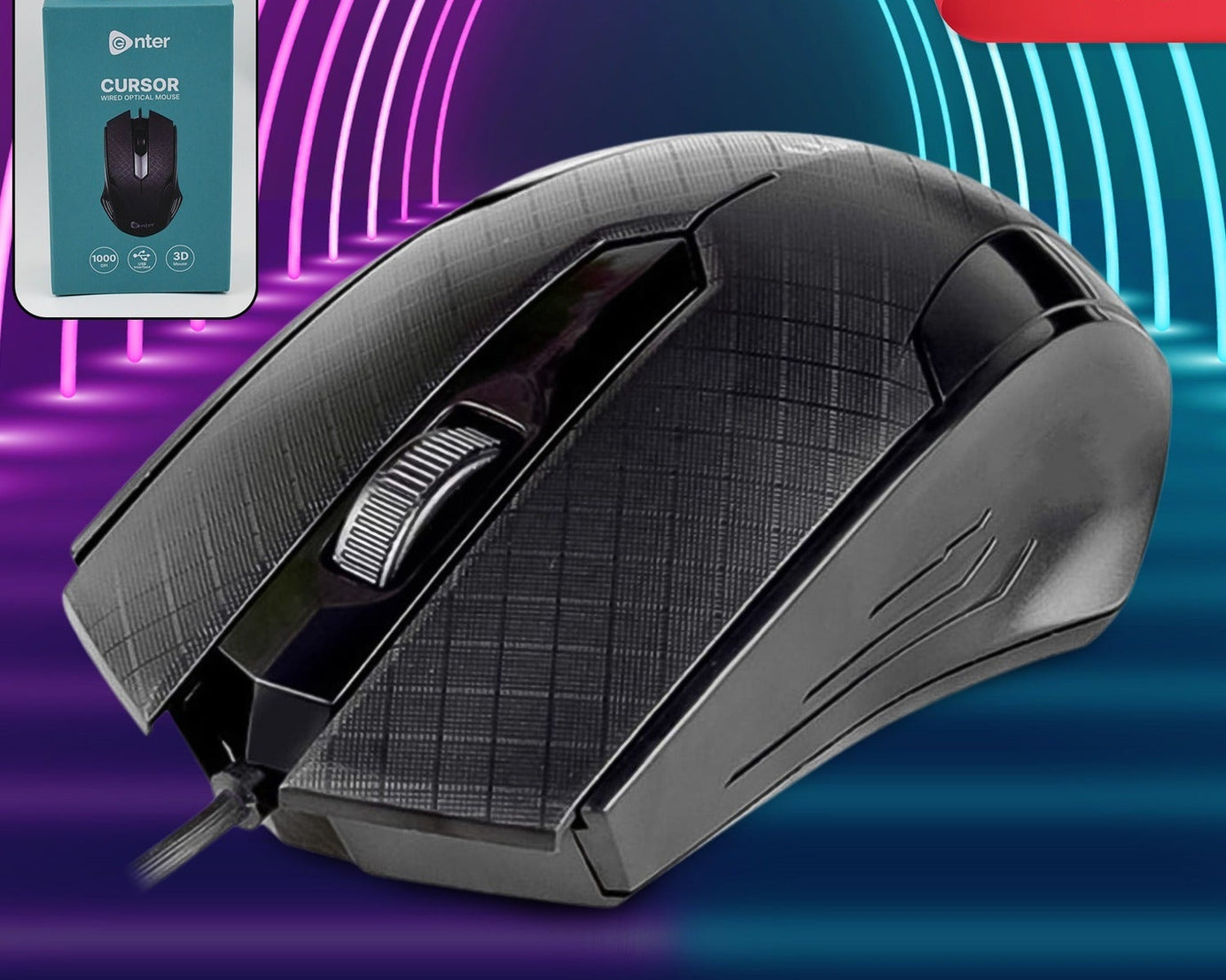 Computer & Laptop Wired Optical Mouse