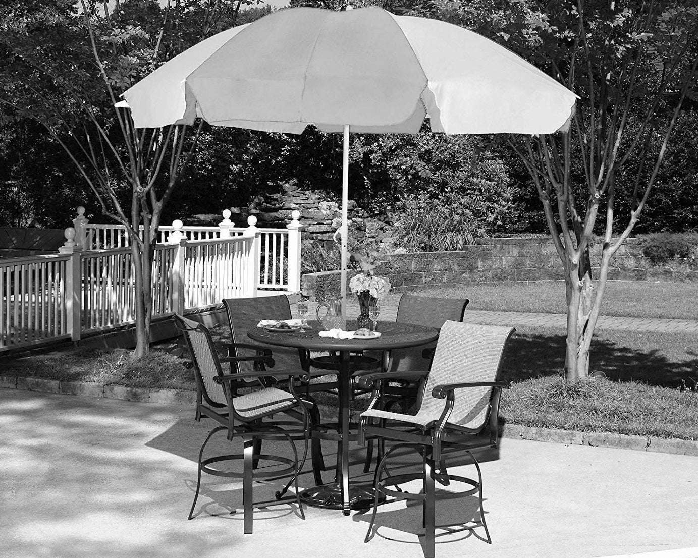 Sun Protection Water Proof Fabric Polyester Garden Umbrella for Beach, Lawn