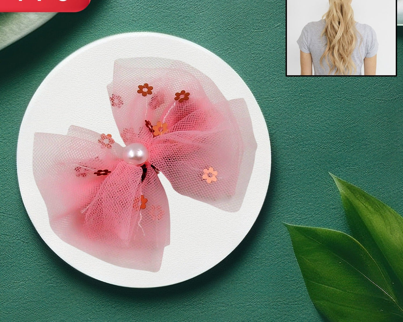 Girls Hair Bow Knot Clip