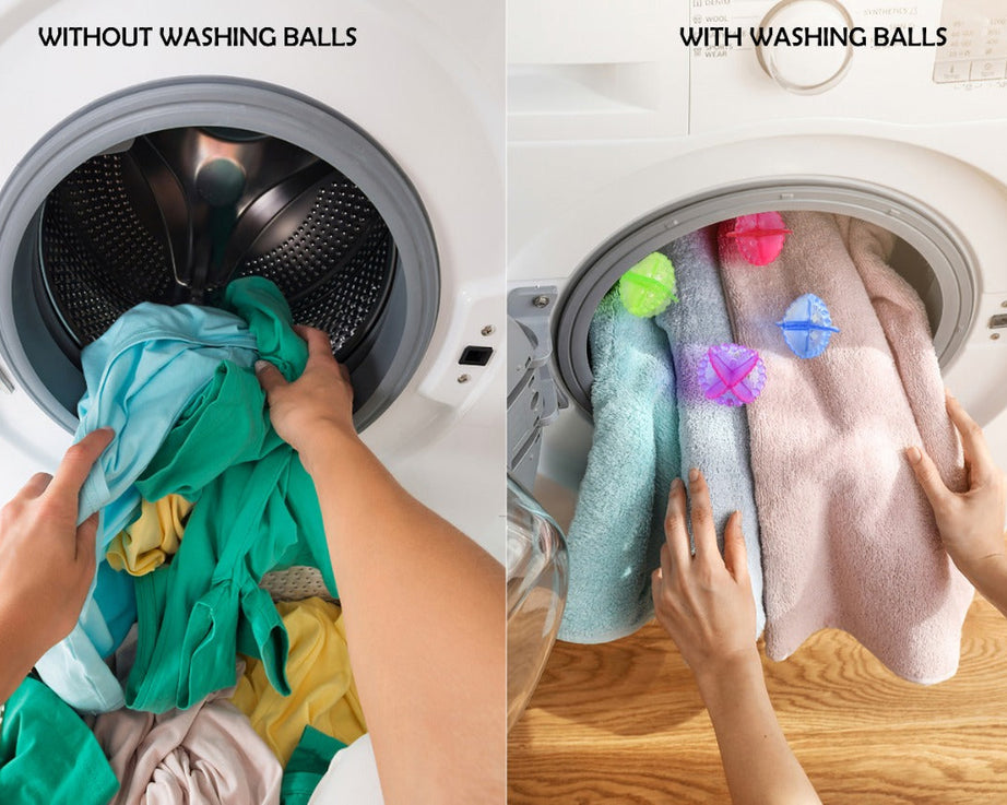 Laundry Washing Ball, Wash Without Detergent (4pcs)