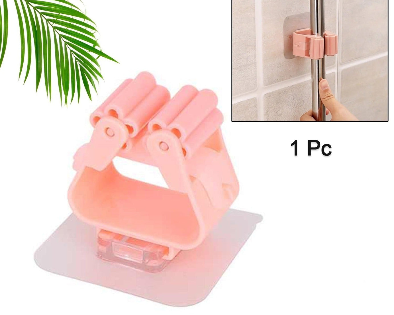 Magic Sticker Series Self Adhesive Mop and Broom Holder