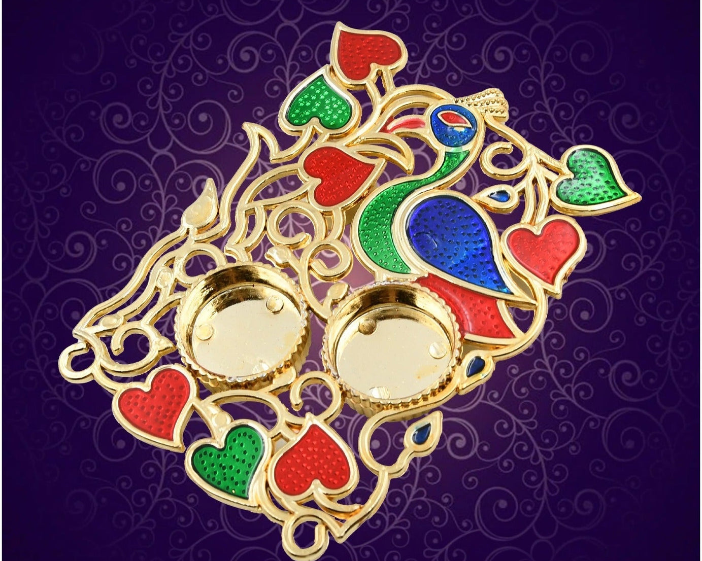 Rakasha Bandhan Special Puja Thali, Kumkum Thali Holder, Pooja Return Gift, Indian Housewarming Gifts, Brother / Bhai / Bhabhi / Sister / Family  Rakhi for Rakshabandhan, Diwali