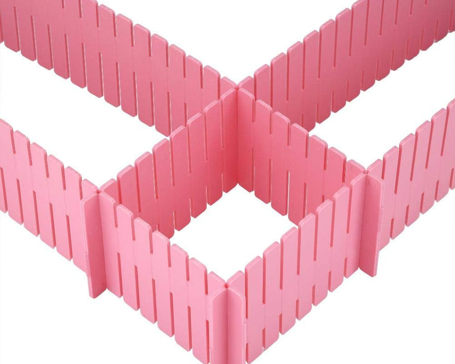 adjustable drawer dividers and organizers.