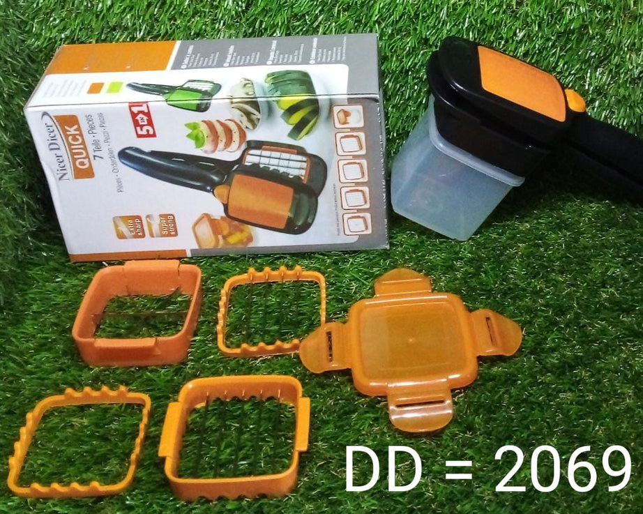Practical nicer dicer for home cooking and food prep.