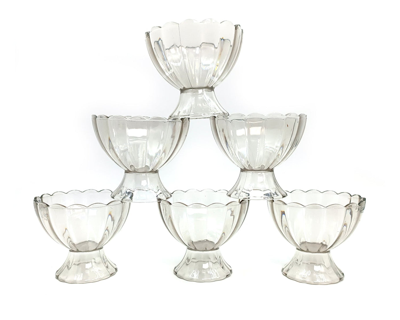 Serving Dessert Bowl Ice Cream Salad Fruit Bowl - 6pcs Serving Dessert Bowl Ice Cream Salad Fruit Bowl - 6pcs