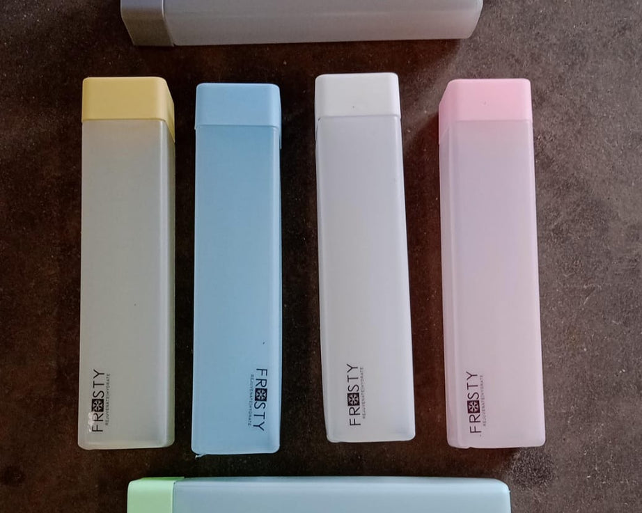 Large Capacity Plastic Water Bottle | Office Bottle | Gym Bottle | Home | Kitchen | Leakproof and BPA Free Drinks Bottle | Square Water Drink Juice Bottle Wide-Mouth BPA Free Leak-Free Lightweight (1 pc / Mix Color / 1000 ML Approx)