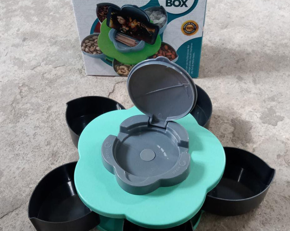 Smart candy box with modern features.