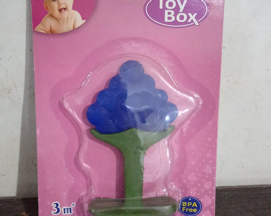 Baby Silicone Teether, Fruit Teether for Toddlers,100% Food Grade Silicone Teether, Non-Toxic & Latex Free Suitable for Kids Above 3 Months - Grapes, Banana, Watermelon (1 Pc )