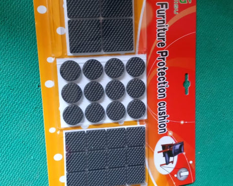 28 pc Rubber furniture Pads Self Sticking Non Slip Furniture Noise Insulation Pads