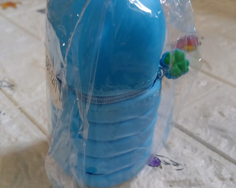 Pencil Case Is Made Of Silicone Telescopic Pen Holder, with Zipper Closure And Large Capacity Office Home School School-pink Boys For Girls Secondary School Clear Pencil Case