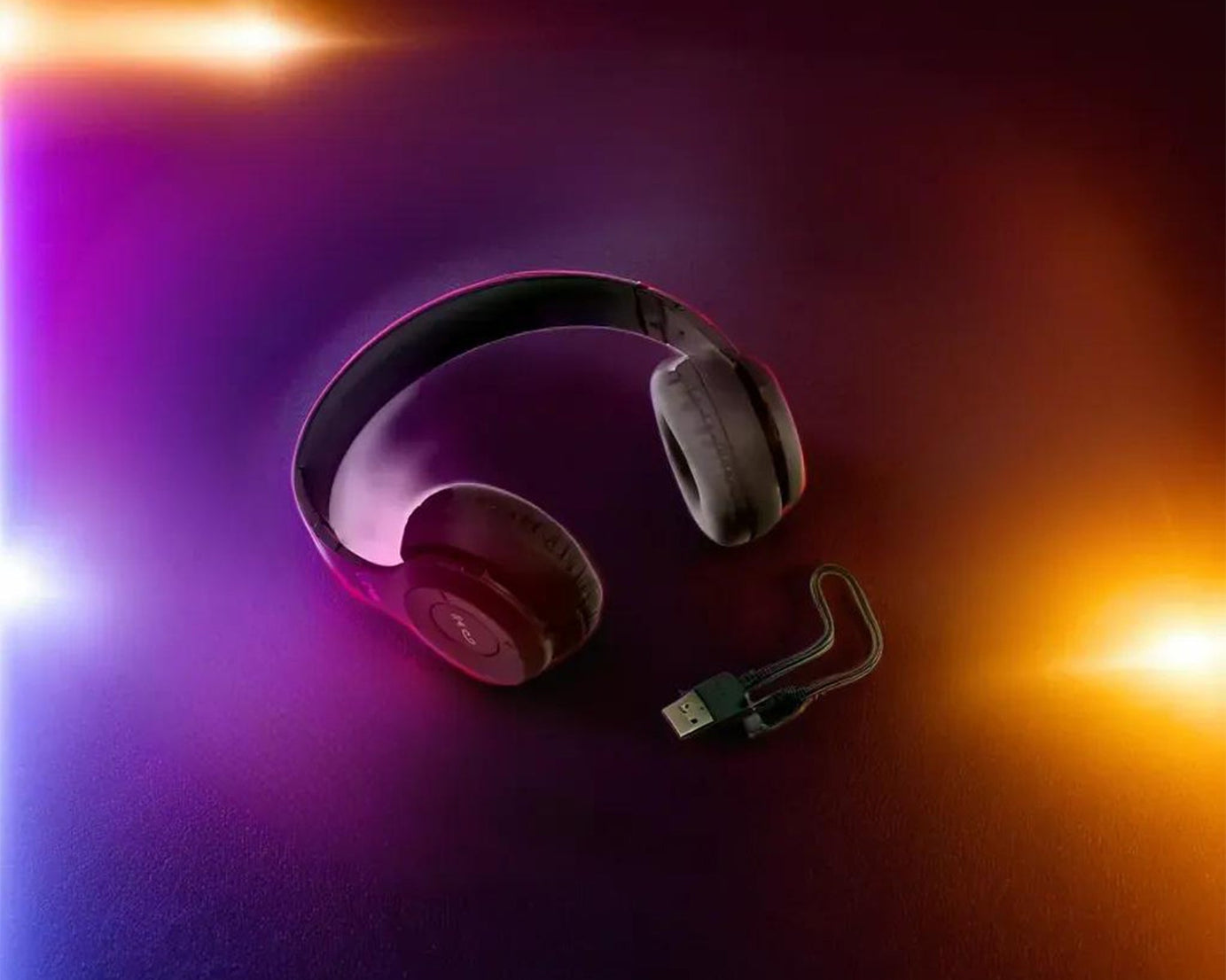 Wireless Headphone Over The Head Bluetooth Headset Foldable Headband Hands-free with Calling Function (1 Pc)